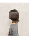 大人ボブ×ヘーゼルベージュ【渡辺俊弥】梅田