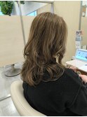 【艶感★シースルーバング】韓国 髪型 大人可愛いウェーブ巻き髪