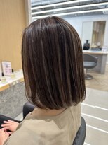 アース 新越谷店(HAIR&MAKE EARTH)&nbsp;大人ナチュラルブラウン×ハイライト
