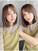 白髪カバー × 上質ツヤミディ[銀座/銀座駅/銀座]