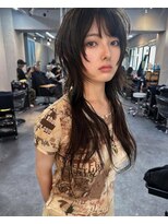アリー 原宿(ALLY)&nbsp;ハッシュカットシャギーウルフレイヤーカットエクステレイヤー