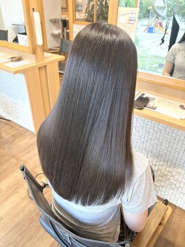 スタイル 袋町(STYLE) 透明感 グレージュカラー 髪質改善トリートメント