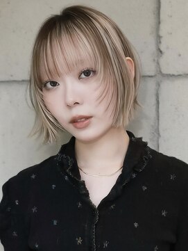 キャロルガーデンズ ボコカ 表参道(Carroll Gardens bococa) 【azu】ブリーチカラー ミックスカラー レイヤー
