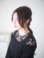 美容室 リズヘアー 稲毛店(Riz hair) 編み込みデイリーアレンジ