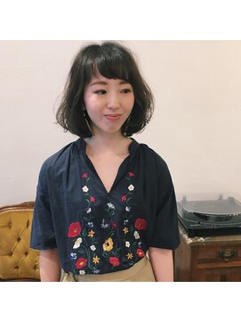 マウロア(MAULOA) “ アンニュイ ボブ ＋ デジタルパーマ ” 鈴木ちさと