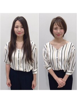 ビューイースト 亀戸 錦糸町(VIEW EAST) バッサリイメチェン!!ショートヘア