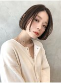 【brisa表参道】ボブ/大人かわいい/フェザーバング