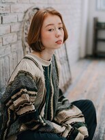 アイナ 浅草美容院(Aina) 【浅草美容院Aina】ニュアンスボブ◎30代40代50代