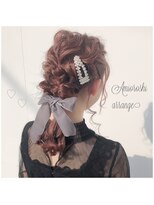 ベルフェミンクレイル(Belle femin CLAIRE)&nbsp;ふわふわ編みおろし★masami style