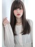 【低ダメージ】カット+髪質改善縮毛矯正+カラー+TOKIOトリートメント¥21000