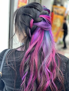 アスイン(asuin) 好きな色をインナーカラー