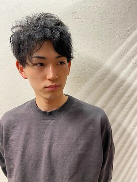 イナバ(Hair Life INABA) 前下がり風ゆるくしゃスタイル