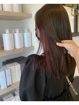 グラン 星ヶ丘(GRAN.) ピンク系バイオレットインナーカラー♪