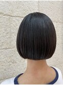 ミニボブ×GMT縮毛矯正×ストレート【Tink大船/原田】
