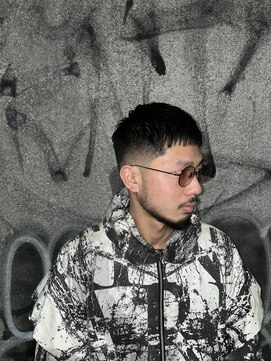 メリケンバーバーショップ フクオカ(MERICAN BARBERSHOP FUK) クロップスタイル