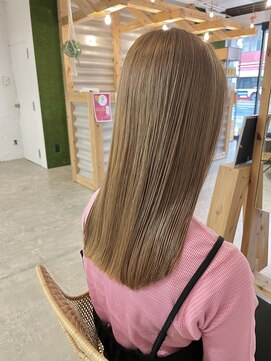 シーバイサイン(sea by Sign) ストレートヘア×ハイトーン