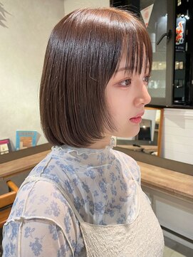 ディッセンバー 渋谷(December) 【December】ブリーチなし透明感ベージュ