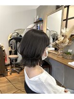 アンダーバーホワイトモデ 河内長野(_WHITE mode)&nbsp;※シルバーグレージュレイヤーカット外ハネボブ