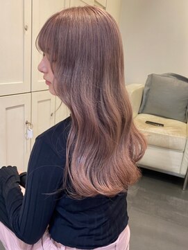 ベレーザ 渋谷(BELEZA) 3780ミルクティーアッシュハイトーンカラー艶髪グレーベージュ