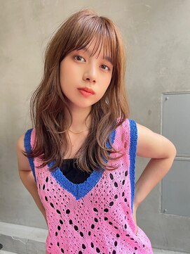 アルテ(ARTE) 【ARTE表参道/青山】顔まわりレイヤーセミロング×透明感