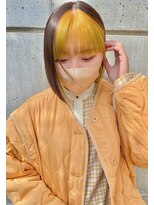 カスタード(Custard ushiwakamaru) 【バングカラー× yellow】