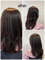 ルーチェ(luce) 髪質改善カラーヘアエステ　必要に応じた栄養分配合