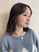 オレンジ梅田店(ORANGE) 大人可愛い20代30代40代インナーカラー小顔ウルフレイヤーボブ