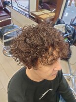 グルーマーズトウキョウ(GROOMER/S TOKYO)&nbsp;【GROOMER/S 丸山】 ツイストスパイラルパーマ スペインカール