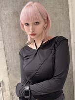 モニカ(MONIQA) 【ペールピンク】ブリーチデザインカラー