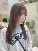 ミルクティーブラウン / ミルクティー / ブラウン / セミロング