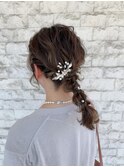 王道♪編みおろしふんわりアレンジ♪