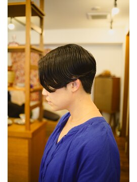 エスエスダブリュー(SSW) ハンサムショート/前下がりショート