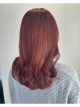 ルアン(Leun) ボルドーカラー×韓国風ヘア