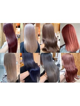 色落ちも綺麗◎指通り滑らかダメージレスブリーチ【髪質改善/韓国/ブリーチ/ダブルカラー/白髪ぼかし】