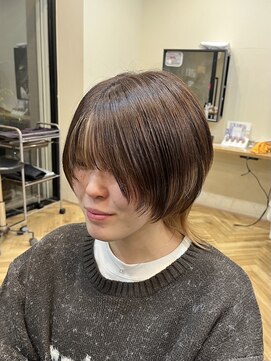 アルター(aL ter) フェイスレイヤー×ウルフ［イメチェン/外ハネボブ/美髪］