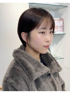 ロンドアンメゾン 原宿(Lond un Maison.) イメチェン外ハネボブ美髪ワイドバングレイヤーショート/原宿