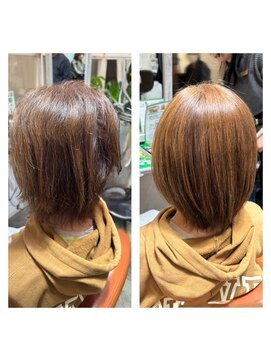 ナオシ トレス 富雄店(nao*c tres) 髪質改善ストレート×ショートスタイル