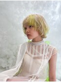 ハイトーン×ニュアンスマッシュボブ×20代30代40代50代