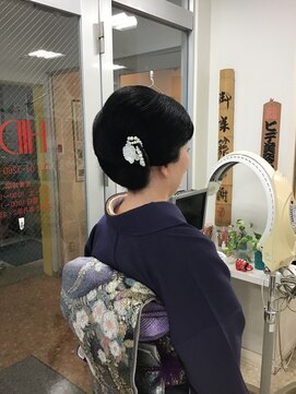 ヒデ美容室 記念撮影～