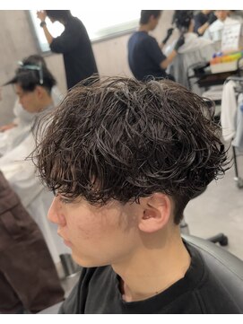 ビカムメンズヘアー 栄店(become men's hair) フリップウェーブシャドウパーマ波巻きパーマウェーブパーマ