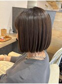ミニボブ×似合わせカット【ボブ/美髪矯正/髪質改善/塚口】