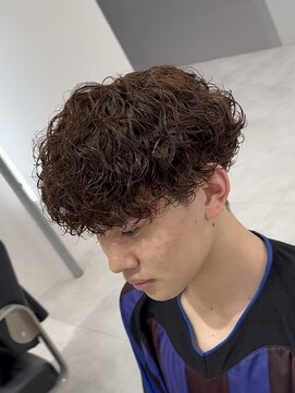 ササ 京都河原町店(33 SASA) ブラウンプードルパーマ　京都四条河原町