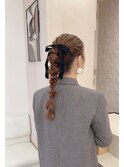 お呼ばれヘアセット 151