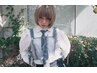 【ミノリ指名限定】 女性カット＋カラー＋極艶TR＋スパ15min　￥12500