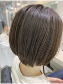 30代40代◎切りっぱなしボブ　荻原圭介