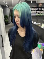 いろあそび 町田&nbsp;【ルーツカラー】ミント×ネイビーブルー