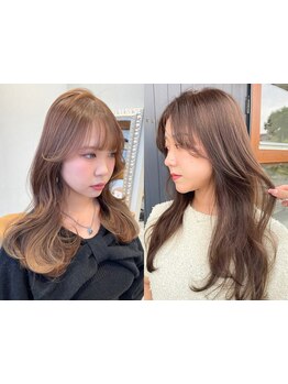 顔のカタチや骨格に合わせて、顔周りと+αのデザインで叶えるStyle♪アナタの理想のシルエットを実現◎