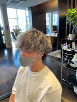 りんごの木 稲田店 メンズパーマスタイル