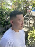 【BarBerBROS】アイロンパーマ　濡れパン　アイパーフェード