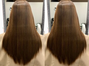 クインヘアー(Qin hair)の写真/【中込エリア】今までにない自然な仕上がりの美髪が叶う◎思わず触りたくなってしまうこと間違いなし♪